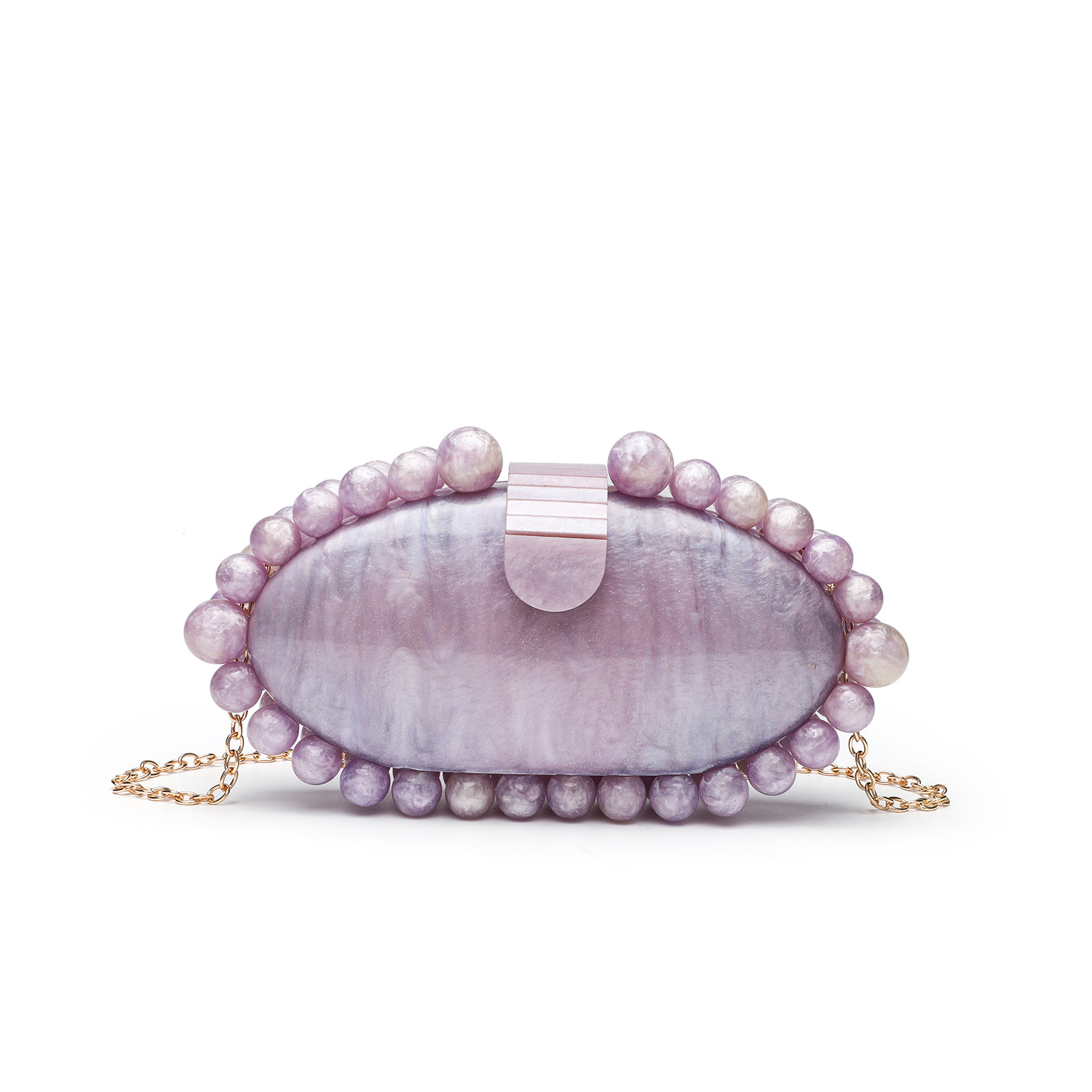 Luxury Bags Trend 2025 - Elegante bolso de mano acrílico de