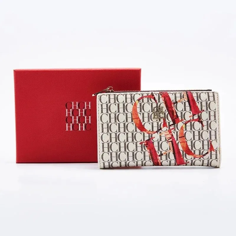 Luxury Bags Vip - CH Exquisito billetera portátil compacta de