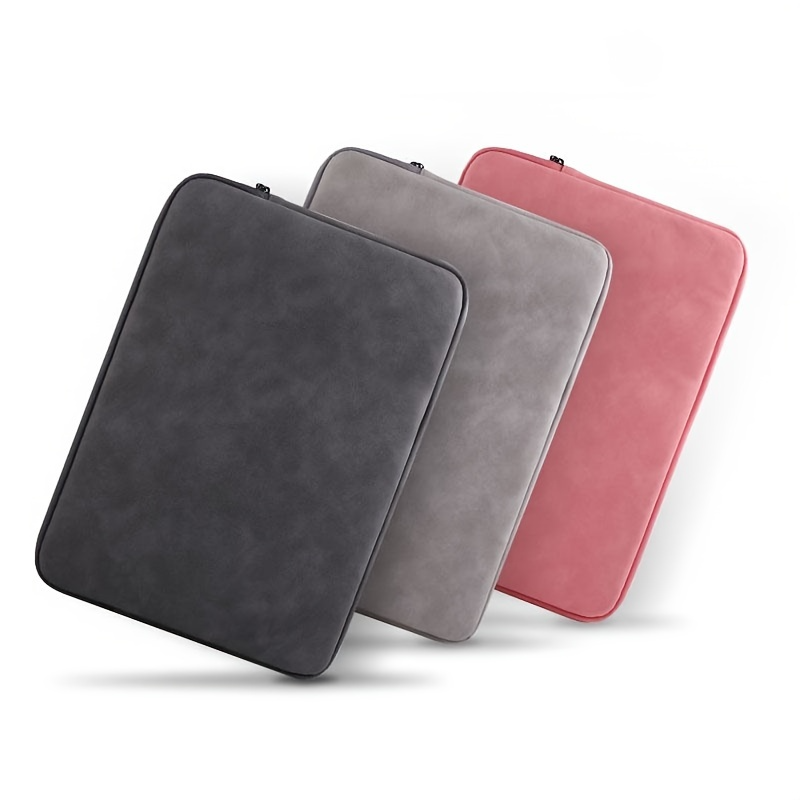 Briefcase Leather Slim - Bolsa protectora de cuero PU para