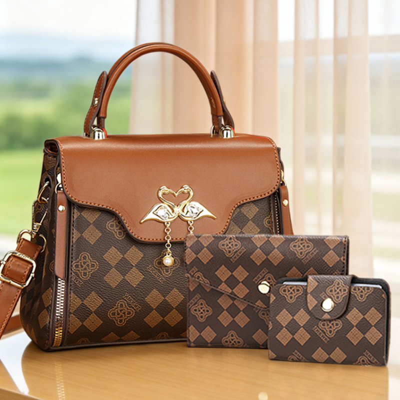 Luxury Bags For Women - Conjunto de 3 bolsos para mujer,