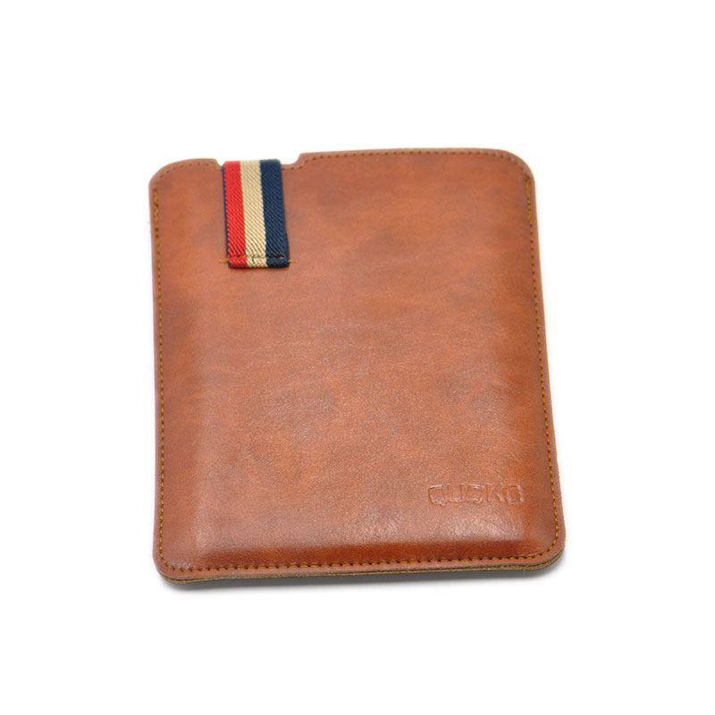 Funda de funda súper delgada e - Briefcase Leather Slim reseña y precio