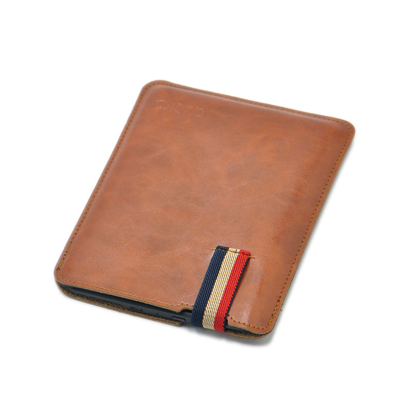 Funda de funda súper delgada e - Briefcase Leather Slim reseña y precio