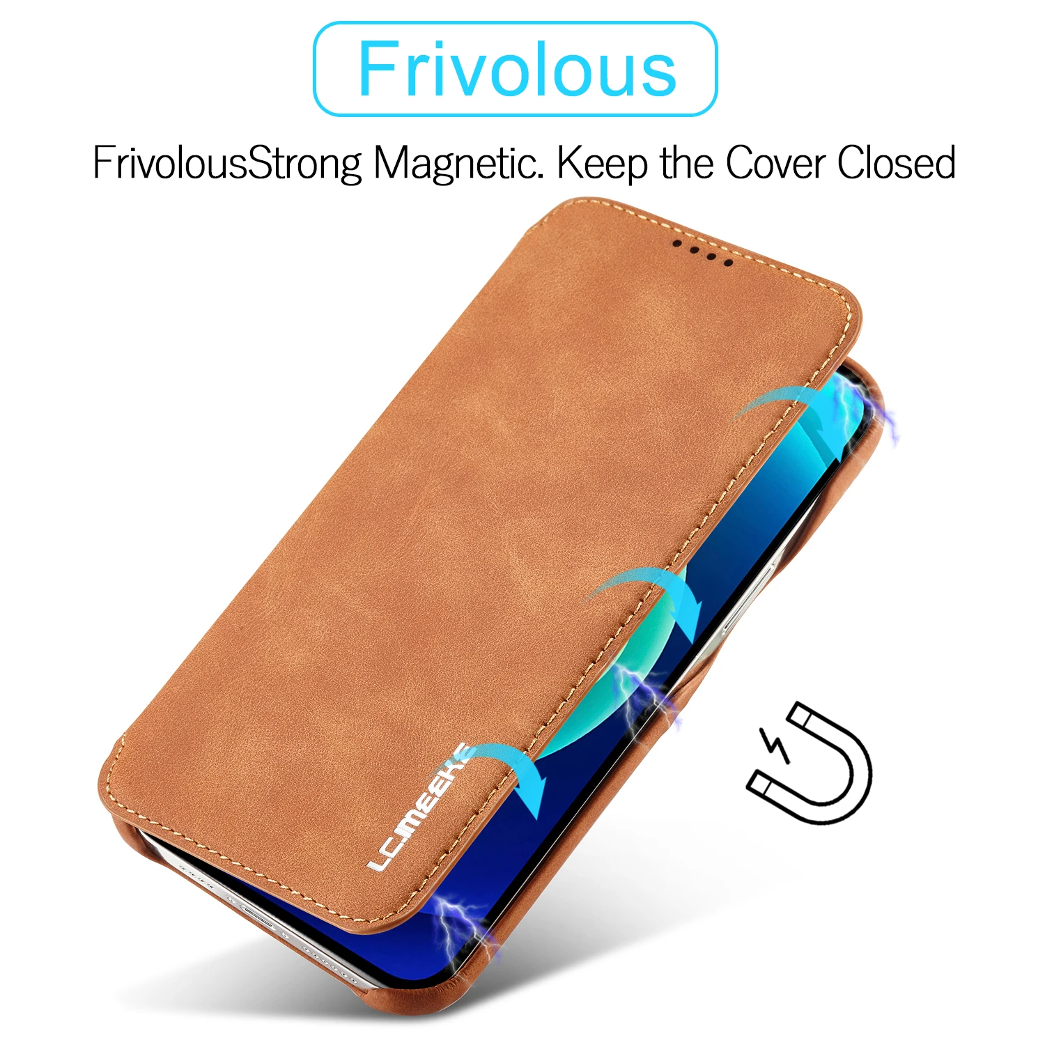 Funda magnética de cuero con t - Briefcase Leather Slim reseña y precio