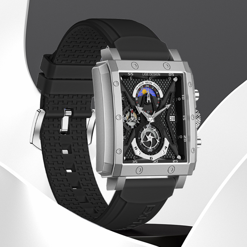 Reloj LIGE de lujo para hombre - Luxury Bags Brands List reseña y precio