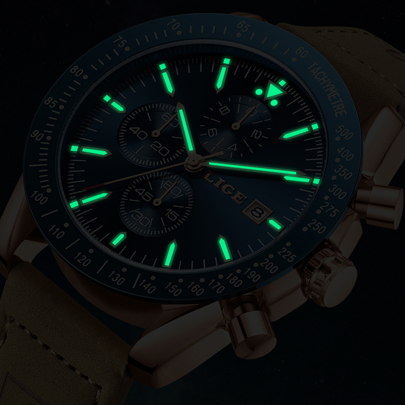 Reloj deportivo LIGE informal  - Luxury Bags Brands List reseña y precio