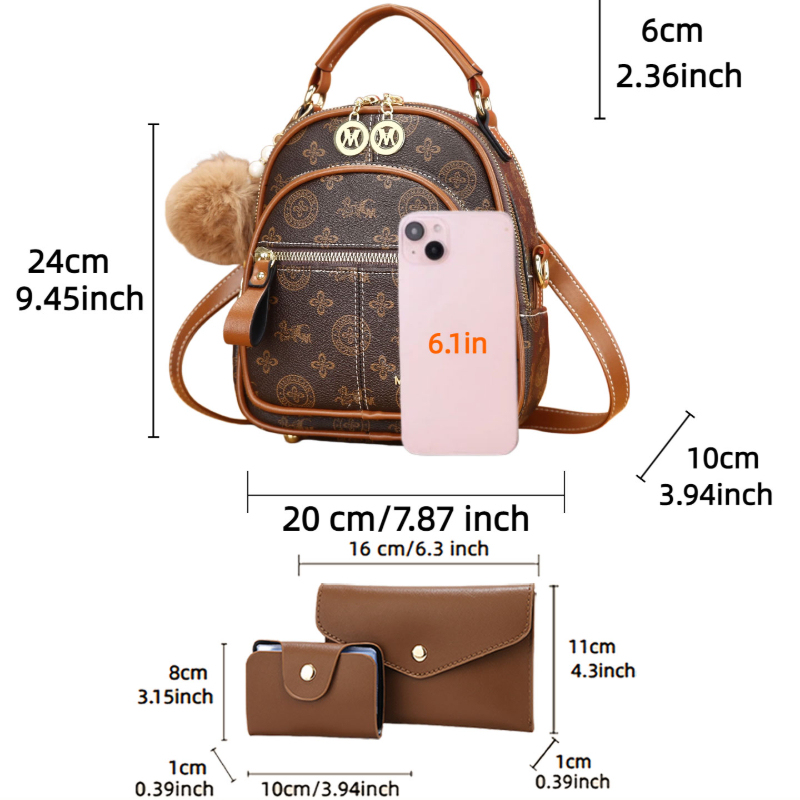 Conjunto de 3 bolsos para muje - Luxury Bags For Women reseña y precio