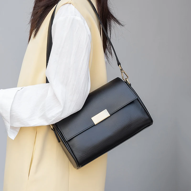 Bolso de Hombro de Cuero Vacun - Luxury Bags In China Wholesale reseña y precio