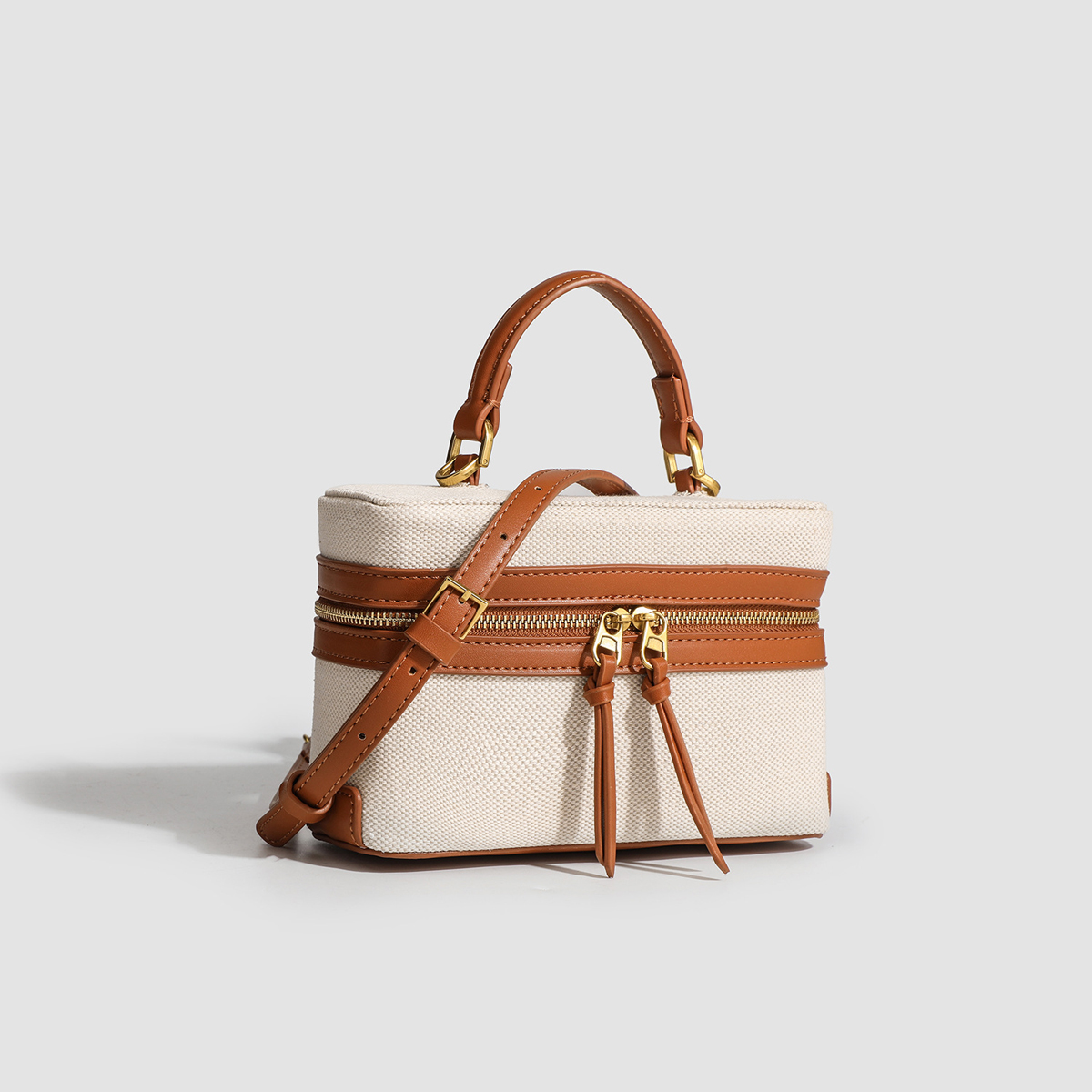 Fiambrera empalmada de lona Re - Luxury Bags Jacquemus reseña y precio