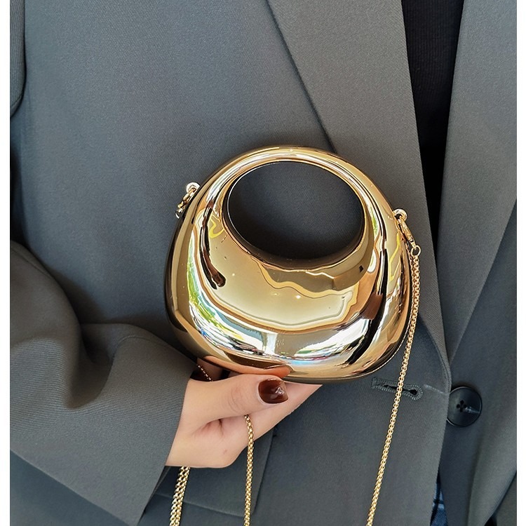 Mini Bolso de Noche Dorado, Bo - Luxury Bags For Women reseña y precio