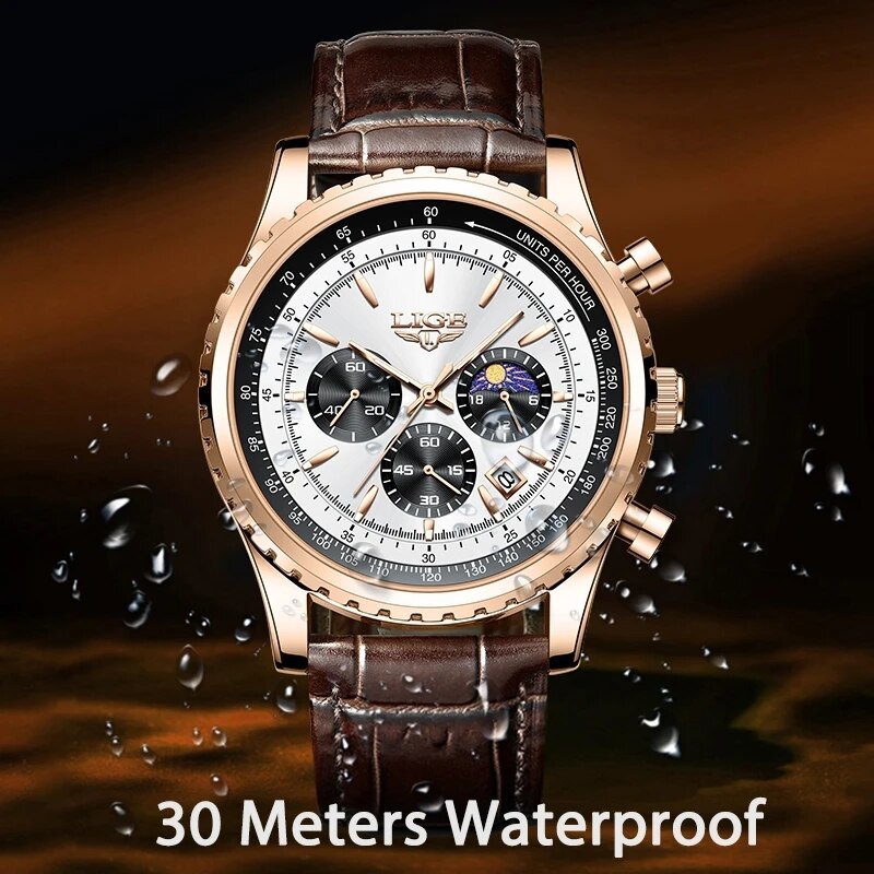 LIGE-reloj deportivo de lujo p - Luxury Bags Brands List reseña y precio