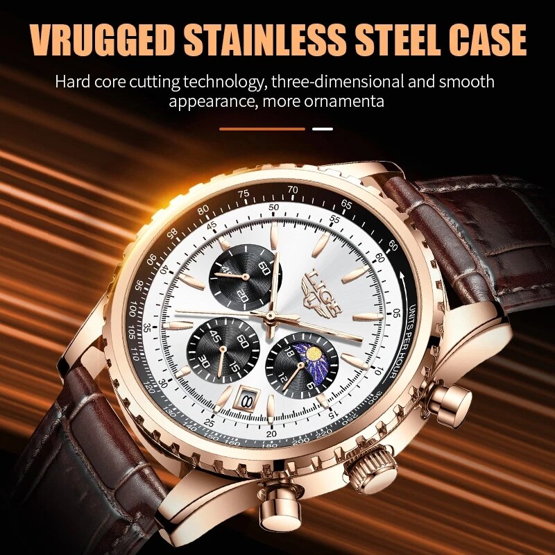 LIGE-reloj deportivo de lujo p - Luxury Bags Brands List reseña y precio