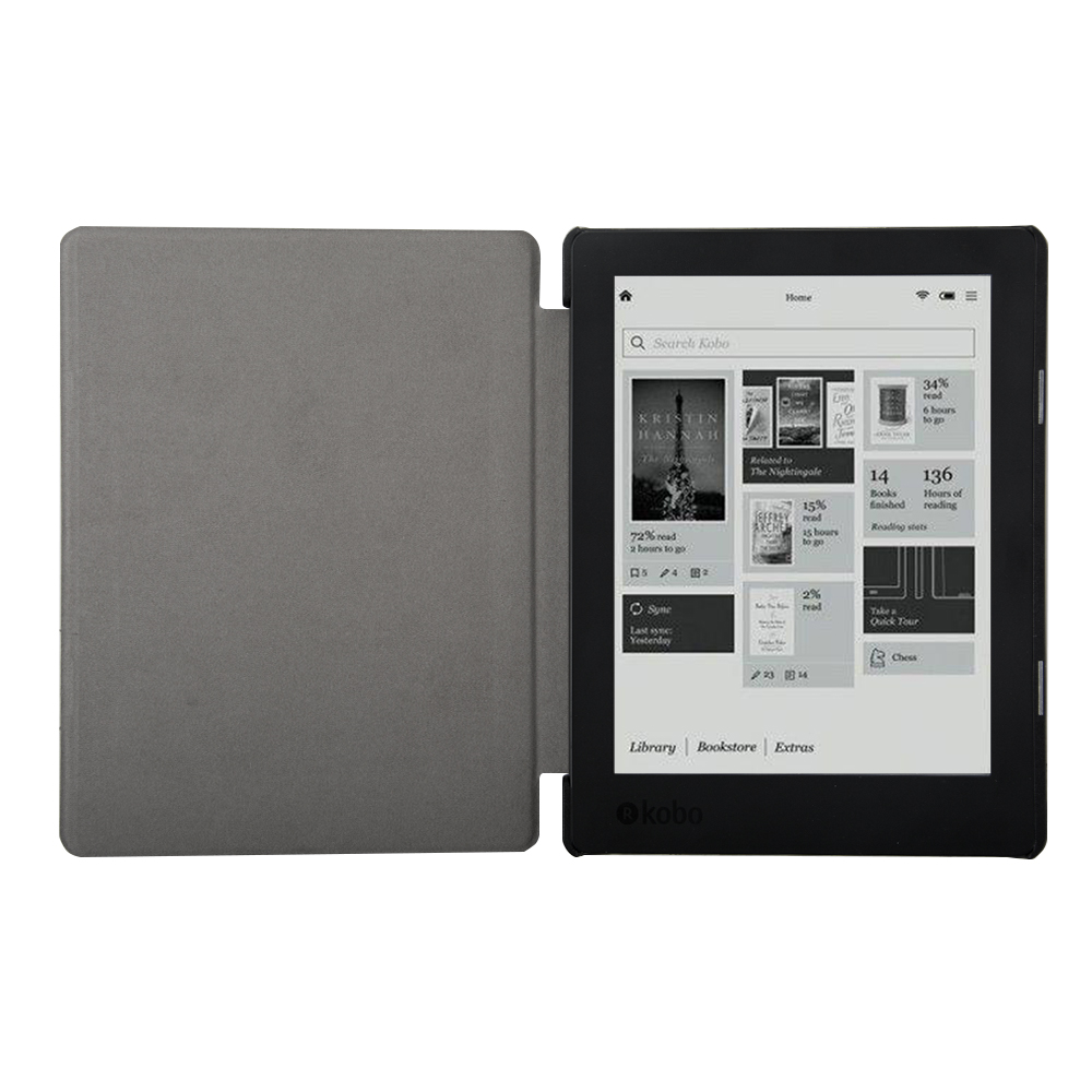 Funda de Cuero para KOBO AURA  - Briefcase Leather Slim reseña y precio