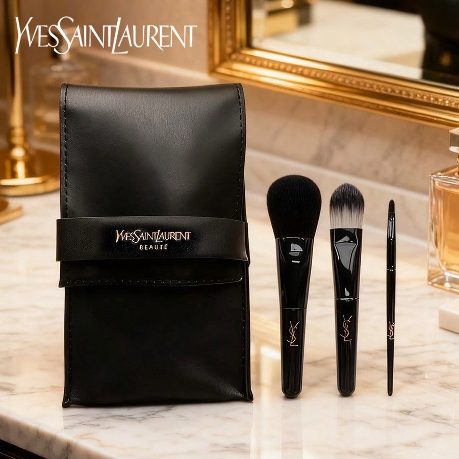 Kit de Brochas de Maquillaje E - Luxury Designer Bags Ysl reseña y precio