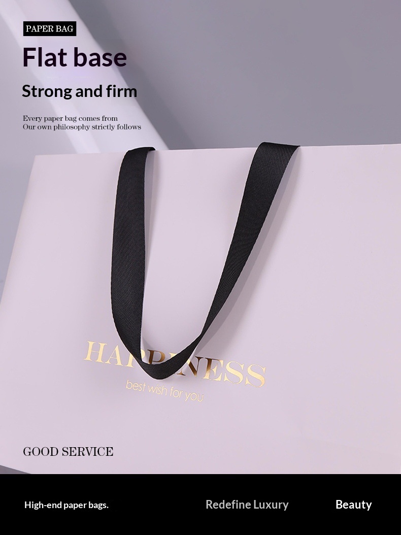 Bolsas de Papel Cartón Blanco  - Luxury Bags In Store reseña y precio