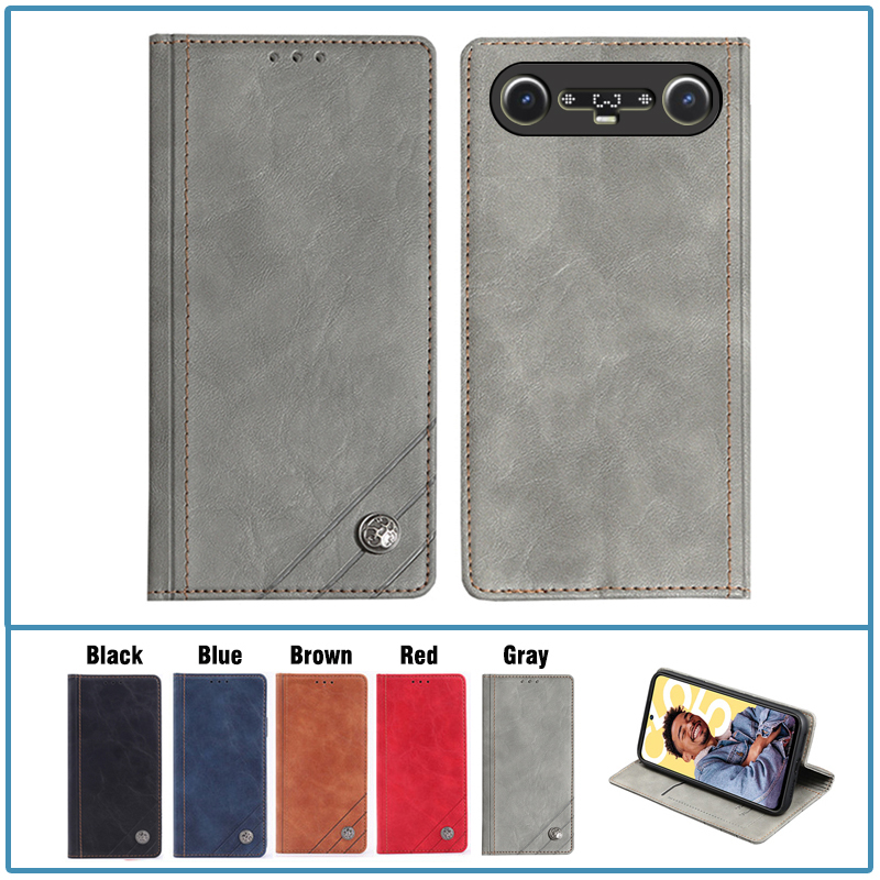 Funda de cuero tipo flip para  - Briefcase Leather Slim reseña y precio