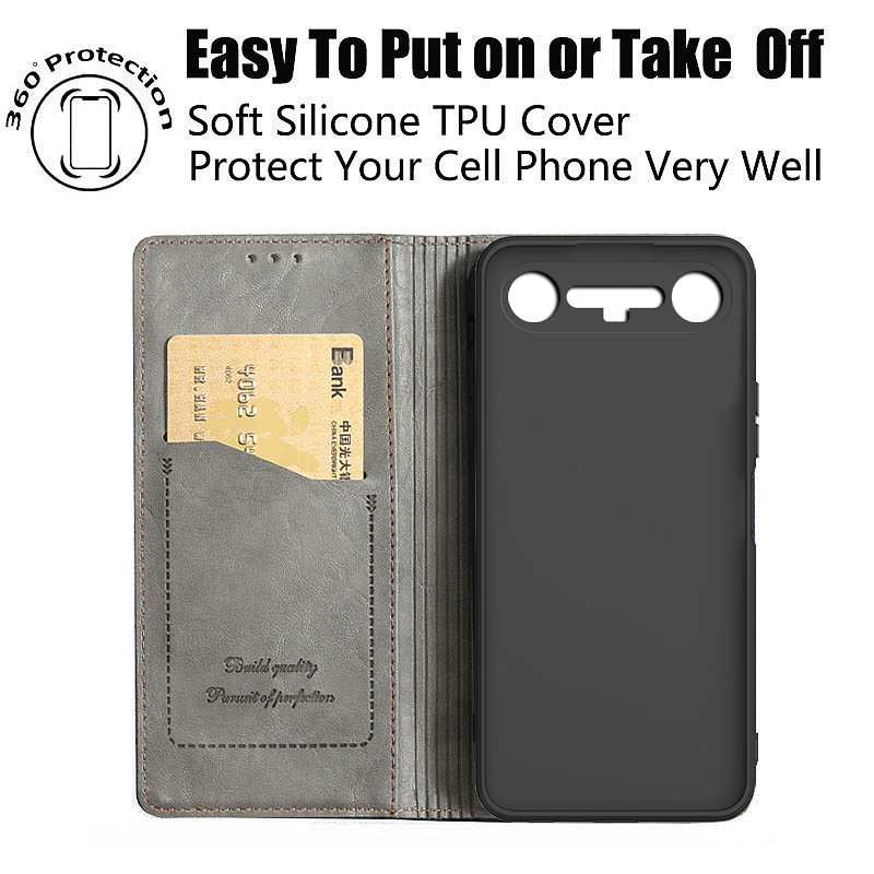 Funda de cuero tipo flip para  - Briefcase Leather Slim reseña y precio