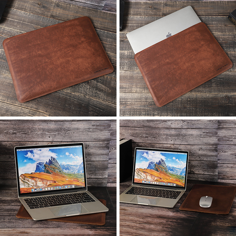 Funda para portátil de cuero C - Briefcase Leather Slim reseña y precio
