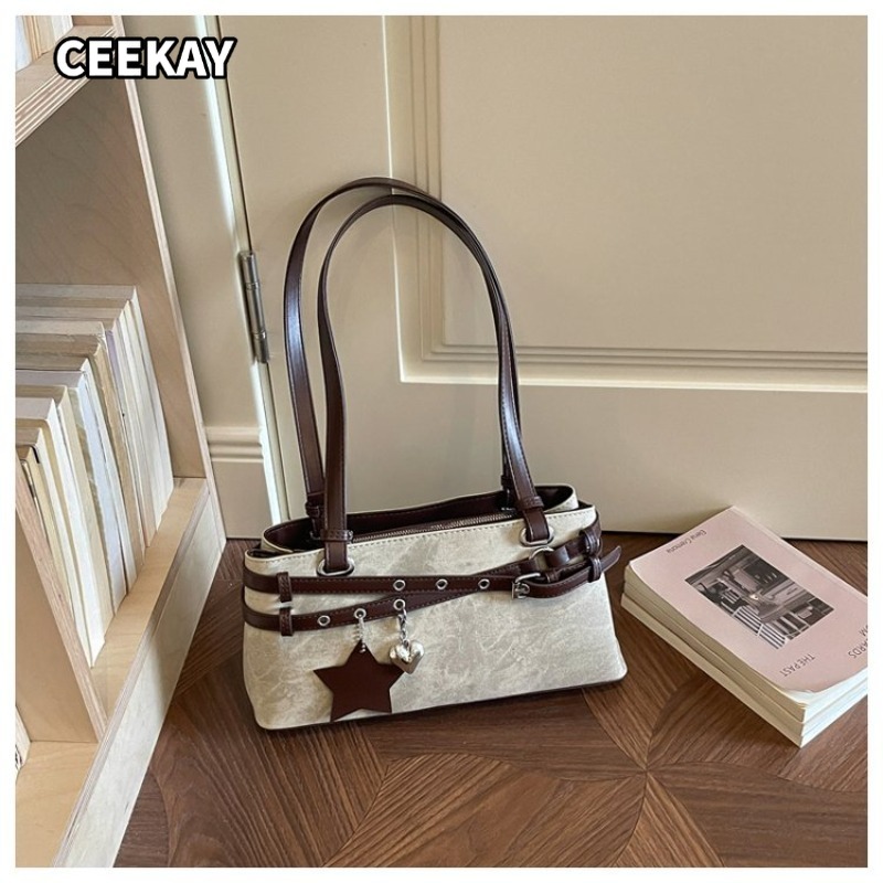 Bolso de mano para mujer CEEKA - Saddle Bag Distressed reseña y precio