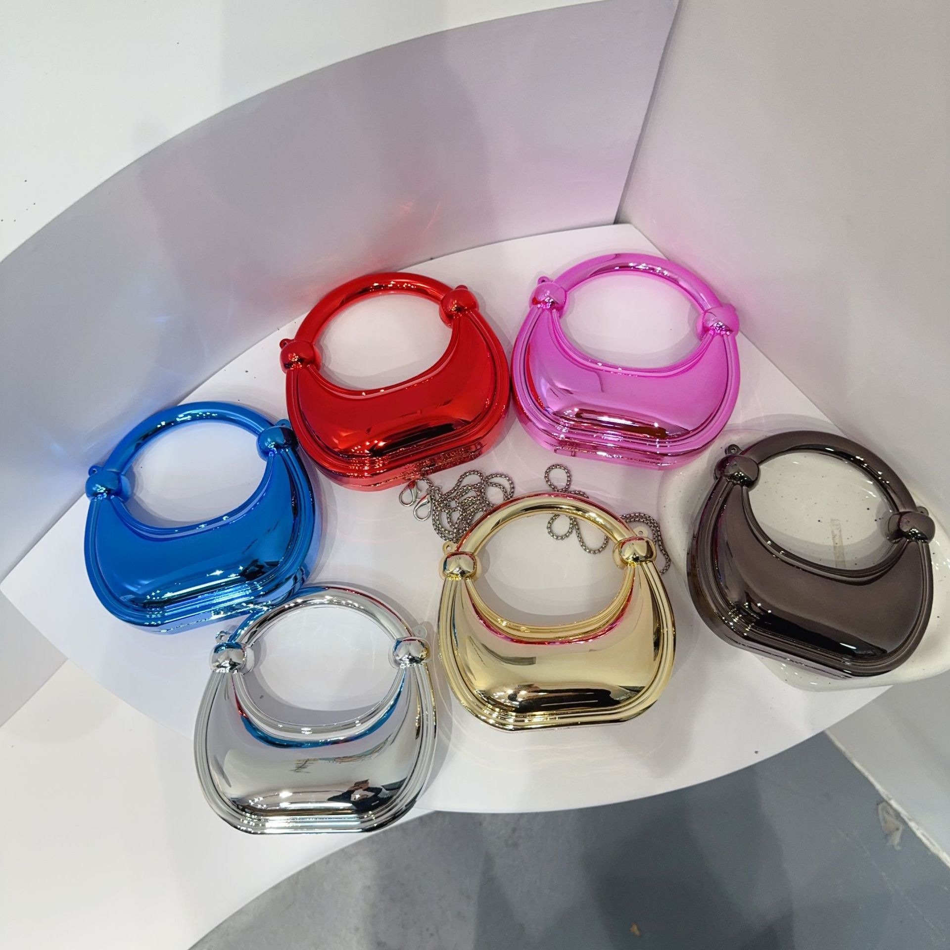 Mini bolso de noche dorado, mo - Luxury Bags For Women reseña y precio