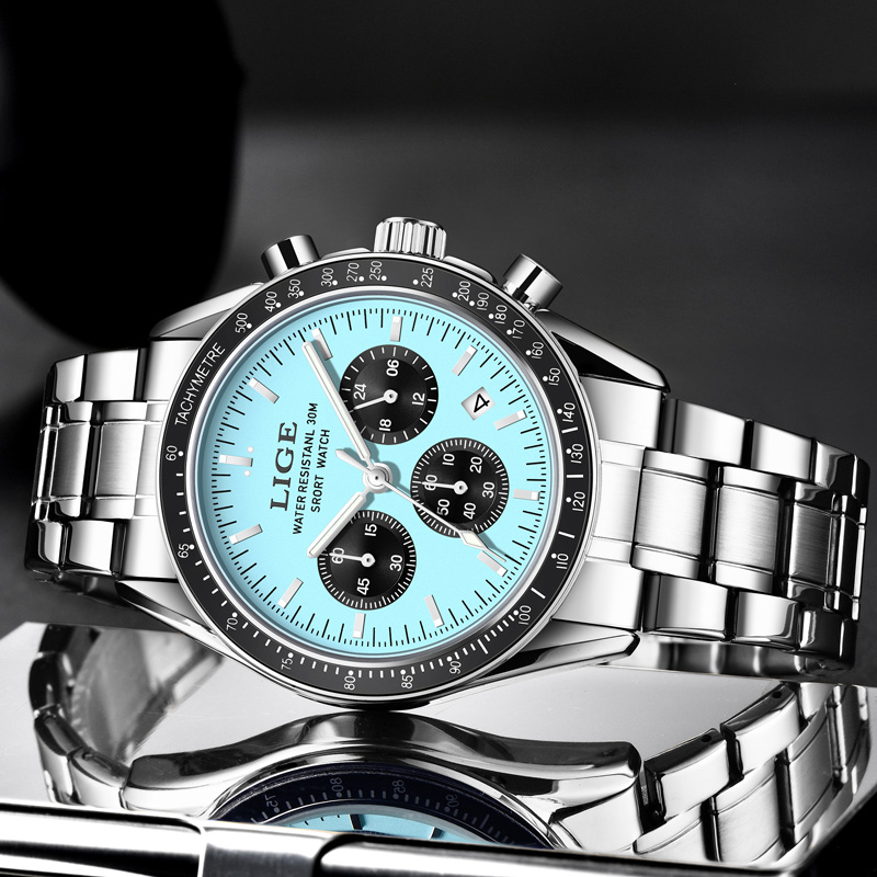 Reloj LIGE de Lujo para Hombre - Luxury Bags Brands List reseña y precio