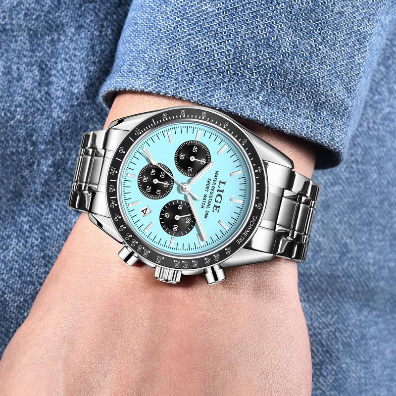 Reloj LIGE de Lujo para Hombre - Luxury Bags Brands List reseña y precio