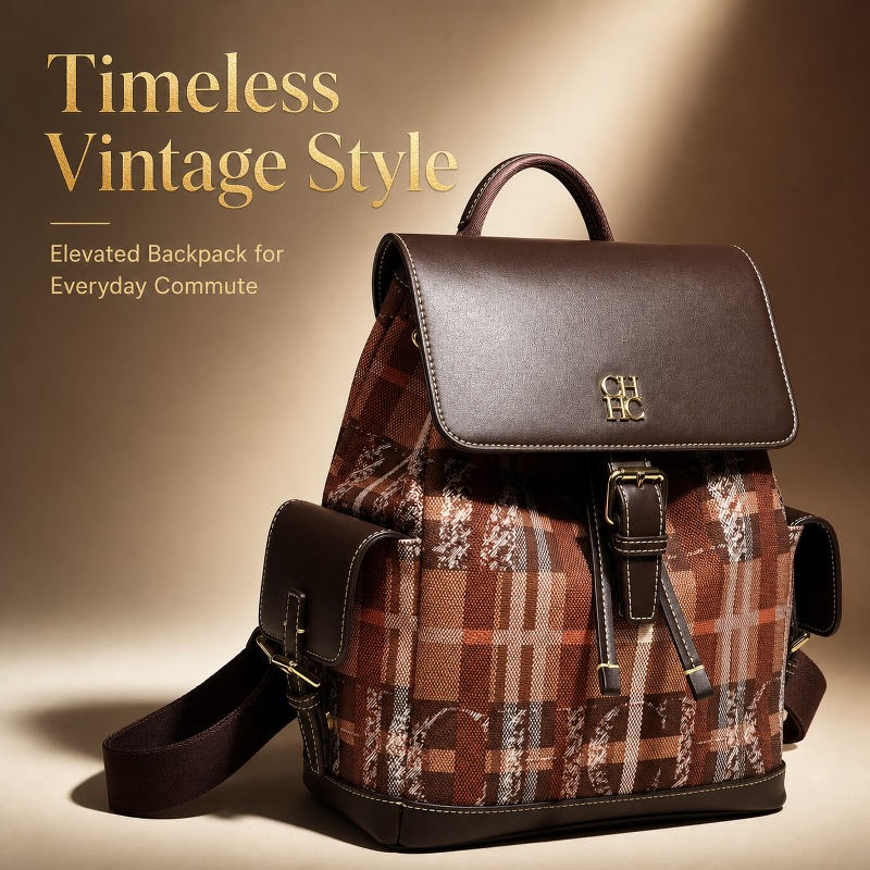Mochila CHHC de Moda con Bloqu - Luxury Bags For Women reseña y precio