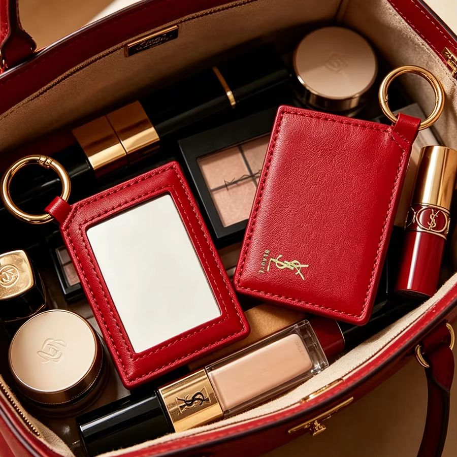 Espejo de Maquillaje de Bolsil - Luxury Designer Bags Ysl reseña y precio