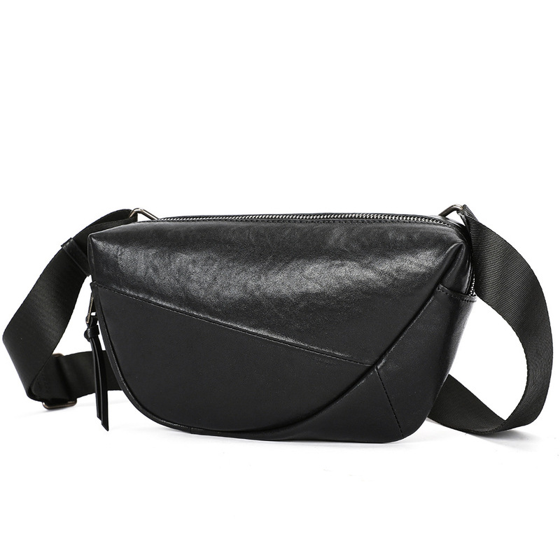 Bolso de pecho vintage de cuer - Saddle Bag Distressed reseña y precio