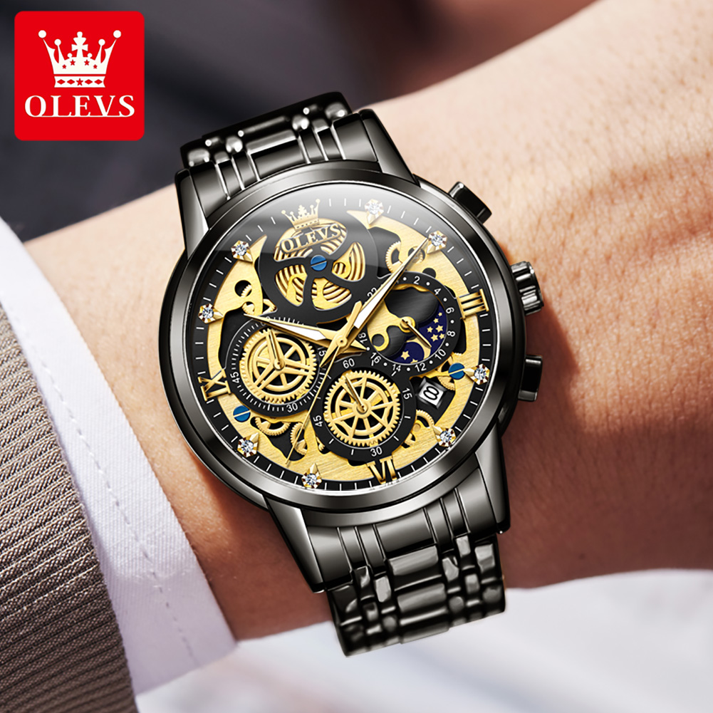 Relojes OLEVS 9947 Originales  - Luxury Bags Brands List reseña y precio